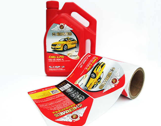 Motor Oil Label